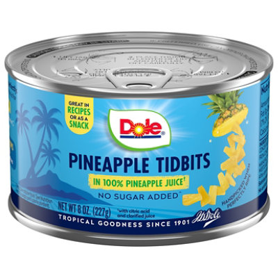 Dole Pineapple Tidbits in Pineapple Juice - 8 Oz - Image 2