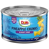 Dole Pineapple Chunks in Heavy Syrup - 8.25 Oz - Image 3
