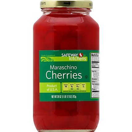 Signature SELECT Cherries Maraschino in Heavy Syrup - 28 Oz - Image 2