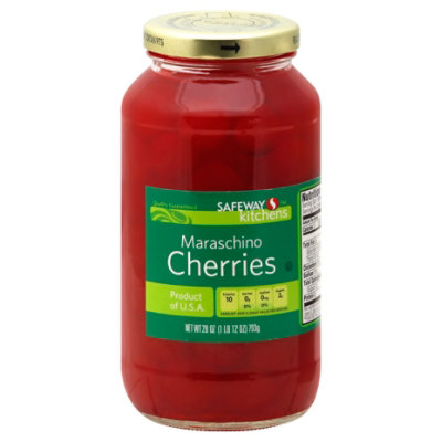 Signature SELECT Cherries Maraschino in Heavy Syrup - 28 Oz - Image 1