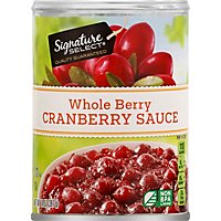 Signature SELECT Cranberry Sauce Whole Berry - 16 Oz - Image 1