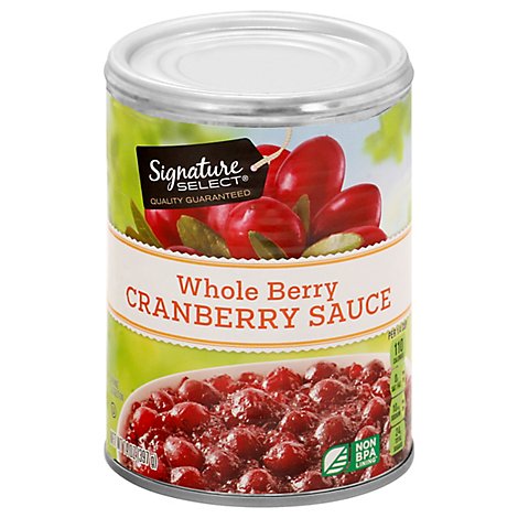 Signature SELECT Cranberry Sauce Whole Berry - 16 Oz
