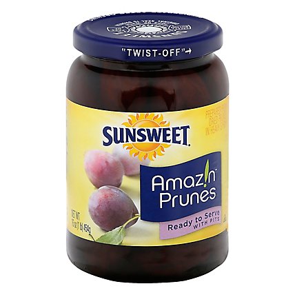 Sunsweet Prunes Ready To Serve with Pits - 16 Oz - Image 3