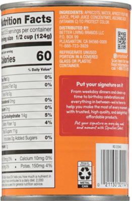 Signature SELECT Apricot Halves in 100% Juice - 15 Oz - Image 5
