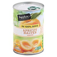 Signature SELECT Apricot Halves in 100% Juice - 15 Oz - Image 1