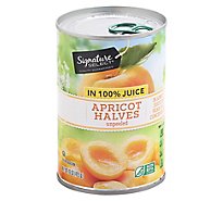 Signature SELECT Apricot Halves in 100% Juice - 15 Oz