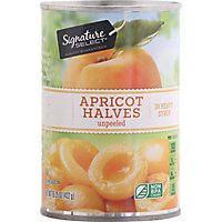 Signature SELECT Apricot Halves in Heavy Syrup Unpeeled - 15.25 Oz - Image 2