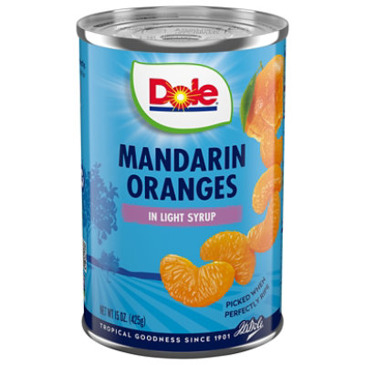 Dole Mandarin Oranges in Light Syrup - 15 Oz