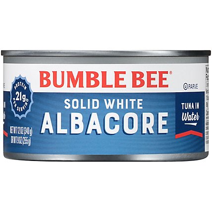 Bumble Bee Tuna Albacore Solid White in Water - 12 Oz - Image 2