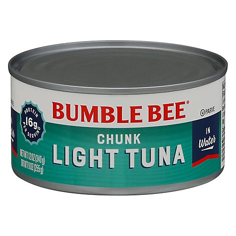 Bumble Bee Tuna Chunk Light in Water - 12 Oz