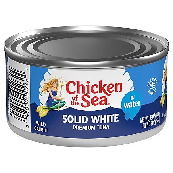 Chicken of the Sea Tuna Albacore Solid White in Water - 12 Oz
