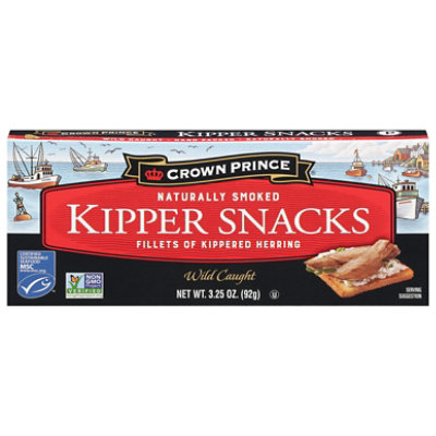 Crown Prince Natural Naturally Smoked Kipper Snacks - 3.25 Oz - Image 3