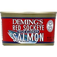 Demings Wild Alaska Salmon Red Sockeye - 7.5 Oz - Image 2