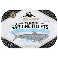 Brunswick Sardines Fillets in Spring Water - 3.75 Oz - Image 3