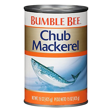 Bumble Bee Premium Select Chub Mackerel - 15 Oz - Image 1