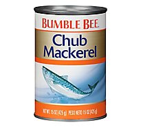 Bumble Bee Premium Select Chub Mackerel - 15 Oz