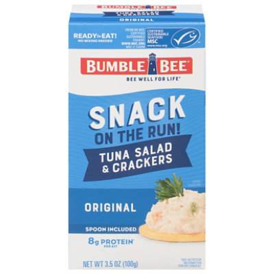 Bumble Bee Snack On The Run with Crackers Tuna Salad - 3.5 Oz - Image 3