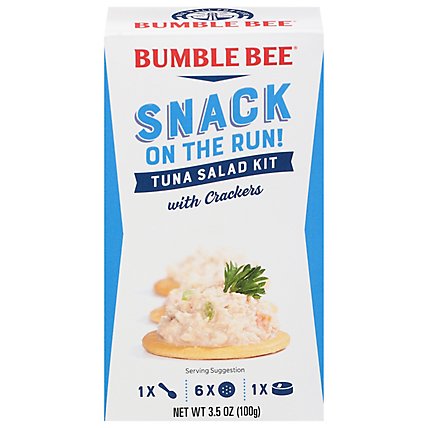 Bumble Bee Snack On The Run with Crackers Tuna Salad - 3.5 Oz - Image 2
