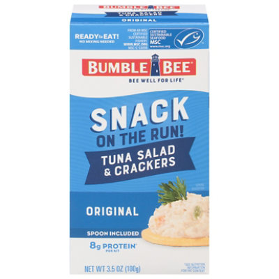 Bumble Bee Snack On The Run with Crackers Tuna Salad - 3.5 Oz