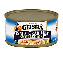 Geisha Crab Meat Fancy With Leg Meat - 6 Oz