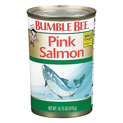 Bumble Bee Salmon Pink Premium Wild - 14.75 Oz - Image 3