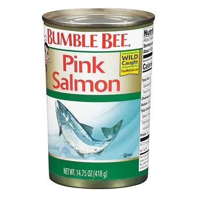 Bumble Bee Salmon Pink Premium Wild - 14.75 Oz - Image 3