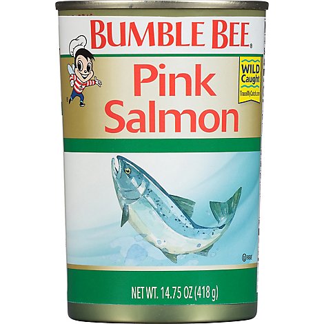 Bumble Bee Salmon Pink Premium Wild - 14.75 Oz