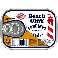 Beach Cliff Sardines in Mustard Sauce - 3.75 Oz - Image 1