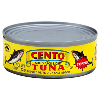 CENTO Tuna Solid Pack Light - 5 Oz - Image 1