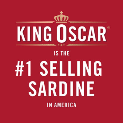 King Oscar Sardines in Extra Virgin Olive Oil Double Layer Omega-3 - 3.75 Oz - Image 2