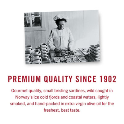 King Oscar Wild Caught Sardines in Extra Virgin Olive Oil - 3.75 Oz - Image 5