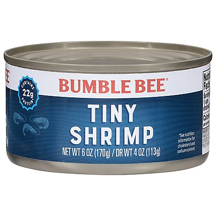 Bumble Bee Shrimp Premium Select Tiny - 4 Oz - Image 3