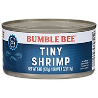 Bumble Bee Shrimp Premium Select Tiny - 4 Oz - Image 1