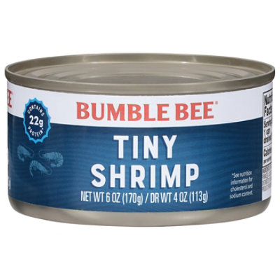 Bumble Bee Shrimp Premium Select Tiny - 4 Oz