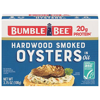 Bumble Bee Oysters Premium Select Fancy Smoked - 3.75 Oz - Image 3