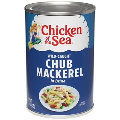 Chicken of the Sea Mackerel Chub - 15 Oz - Image 1