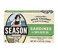 Season Sardines Soya Oil - 4.37 Oz