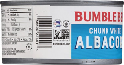 Bumble Bee Tuna Albacore Chunk White in Water - 12 Oz - Image 6