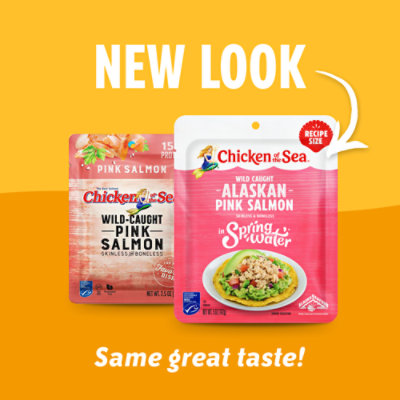 Chicken of the Sea Wild Caught Alaskan Pink Salmon in Spring Water Packet - 5 Oz - Image 2