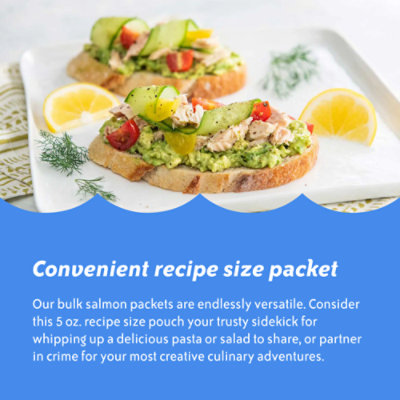 Chicken of the Sea Wild Caught Alaskan Pink Salmon in Spring Water Packet - 5 Oz - Image 6