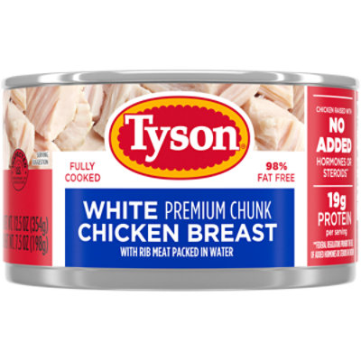 Tyson Premium Chunk White Chicken Breast - 12.5 Oz - Image 2