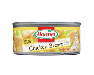 Hormel Premium Chicken Breast  In Water With Rib Meat Can - 5 Oz