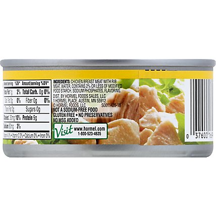 Hormel Chicken Breast Premium with Rib Meat in Water No Salt Added - 5 Oz - Image 2