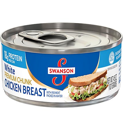Swanson Chicken Breast Premium Chunk White - 4.5 Oz - Image 1