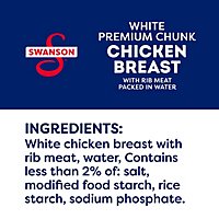 Swanson Chicken Breast Premium Chunk White - 4.5 Oz - Image 6