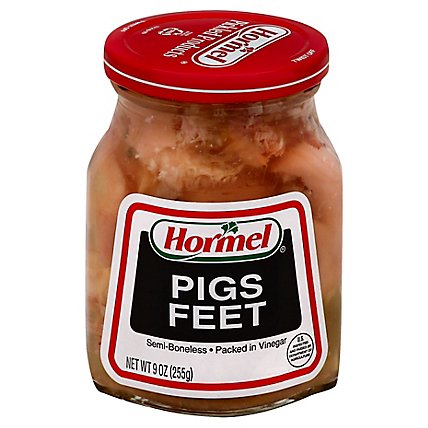 Hormel Pigs Feet Semi-Boneless Packed in Vinegar - 9 Oz - Image 1