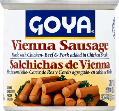 Goya Vienna Sausage Chicken Can - 5 Oz - Image 2