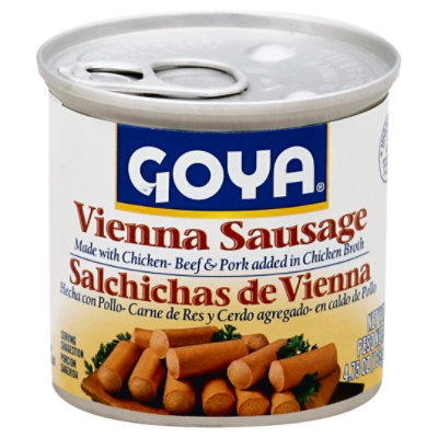 Goya Vienna Sausage Chicken Can - 5 Oz - Image 1