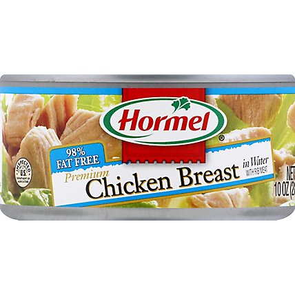 Hormel Chicken Breast Premium with Rib Meat in Water 98% Fat Free - 10 Oz - Image 2
