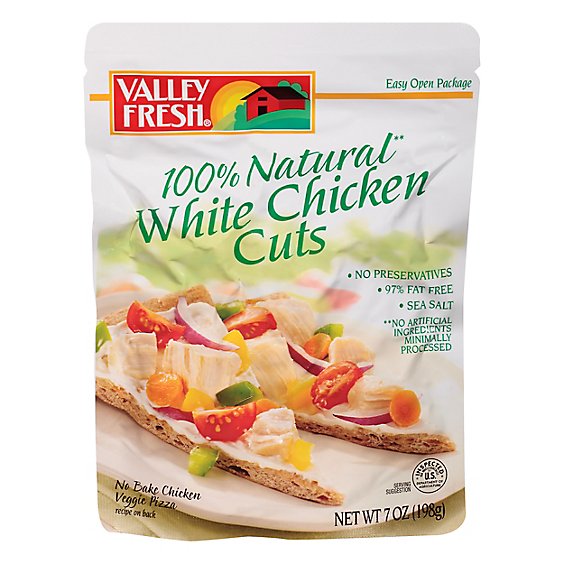 Valley Fresh Chicken White 100% Natural 98% Fat Free - 7 Oz